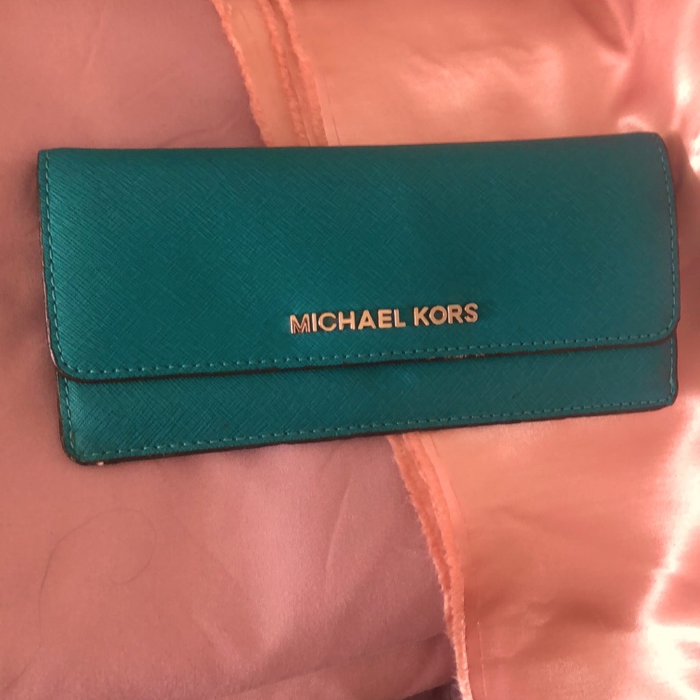 Michael Kors Safiano Leather bifold wallet